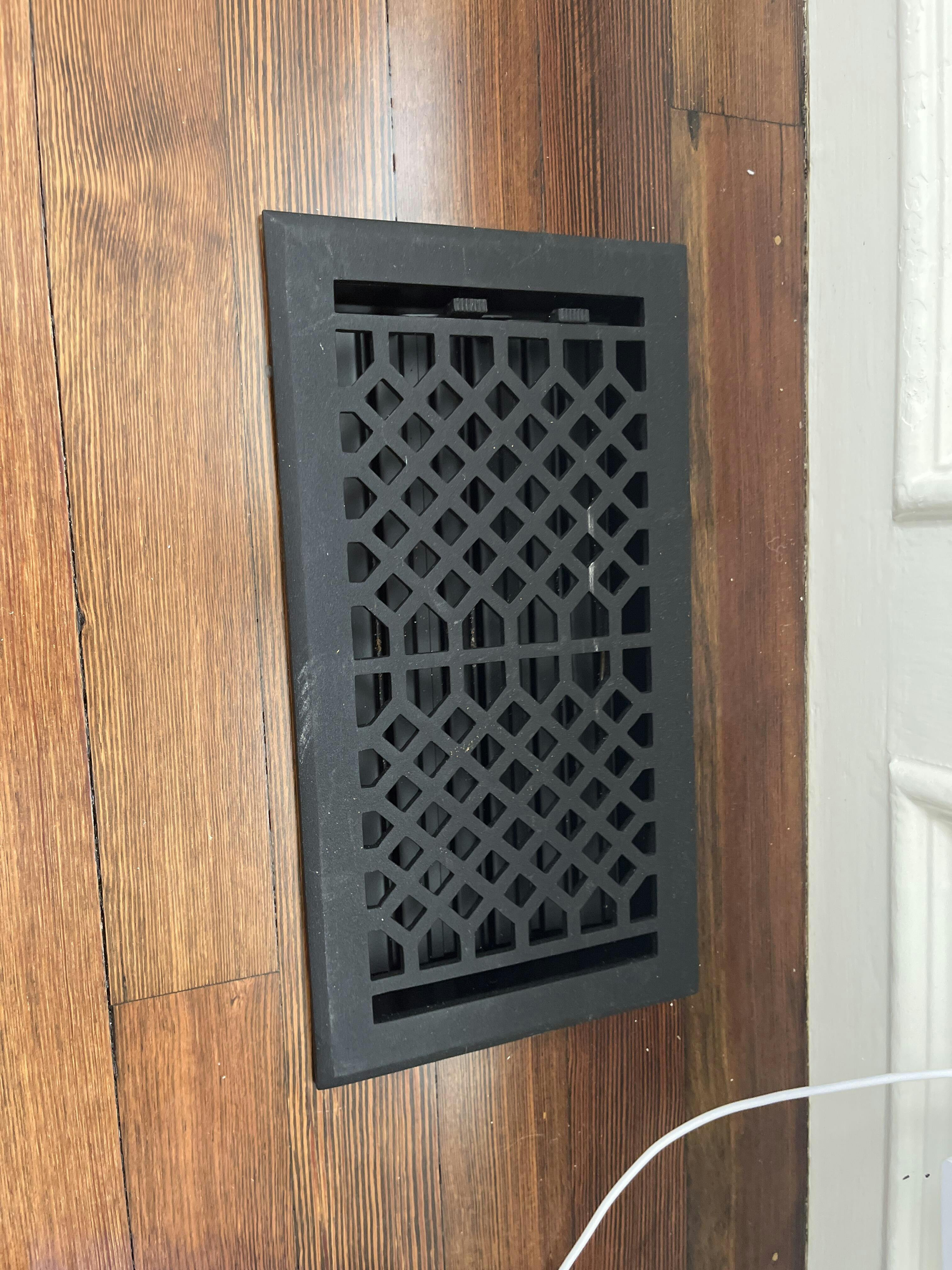 Cast Iron Vintage Industrial Vent Covers BlackN Madelyn Carter