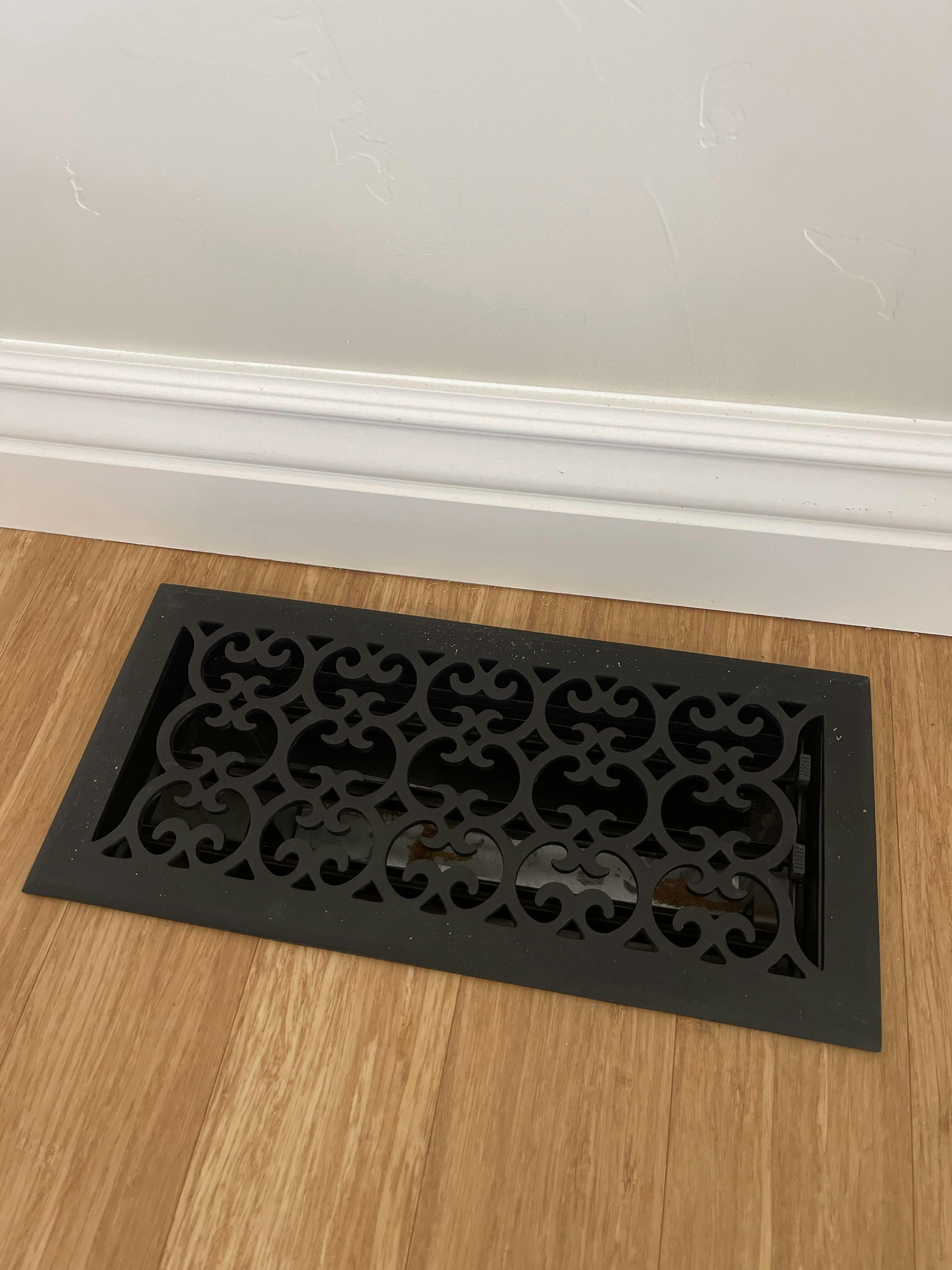 Cast Iron Heirloom Vent Covers Black Madelyn Carter