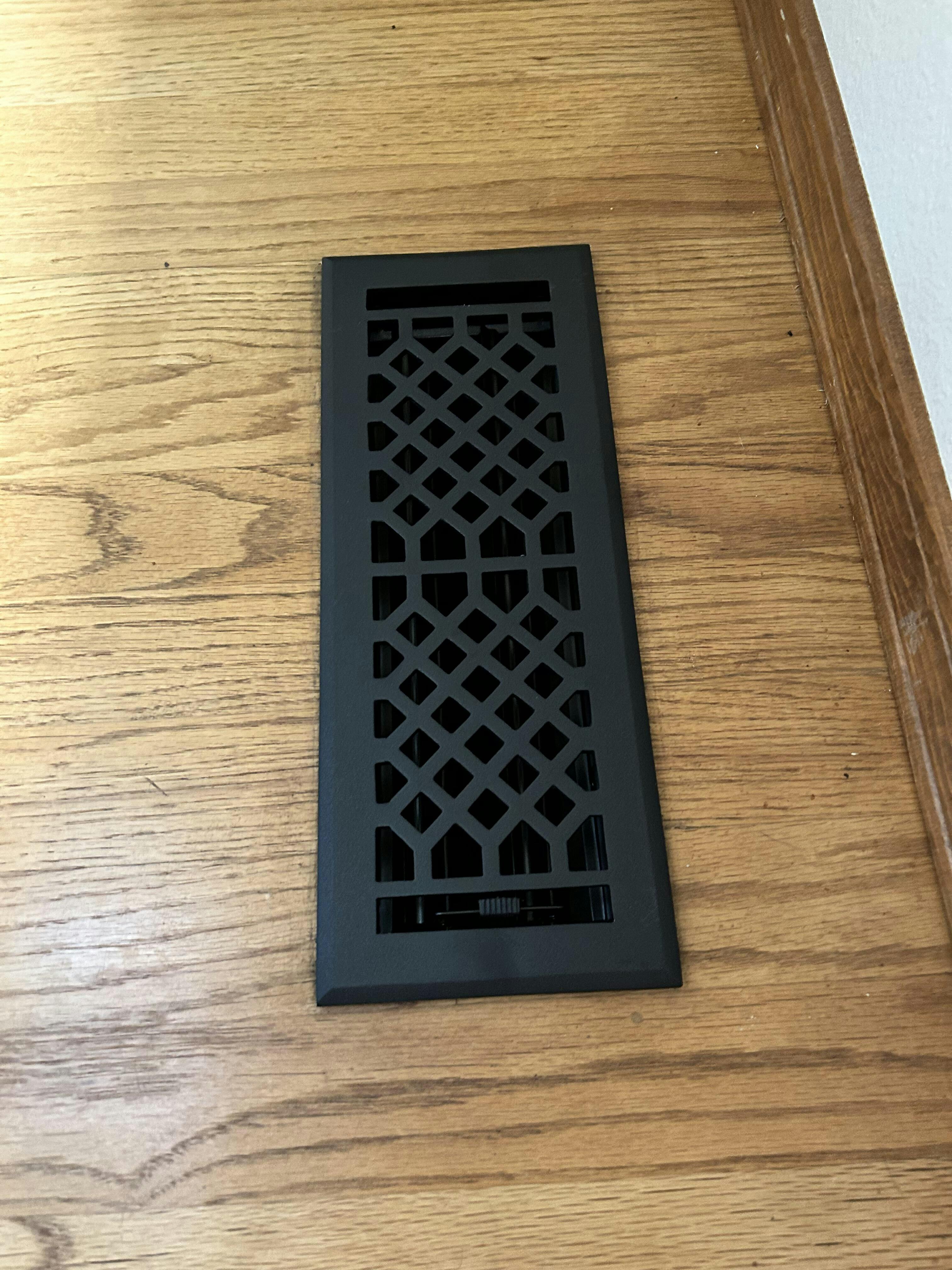 Cast Iron Vintage Industrial Vent Covers Black Madelyn Carter