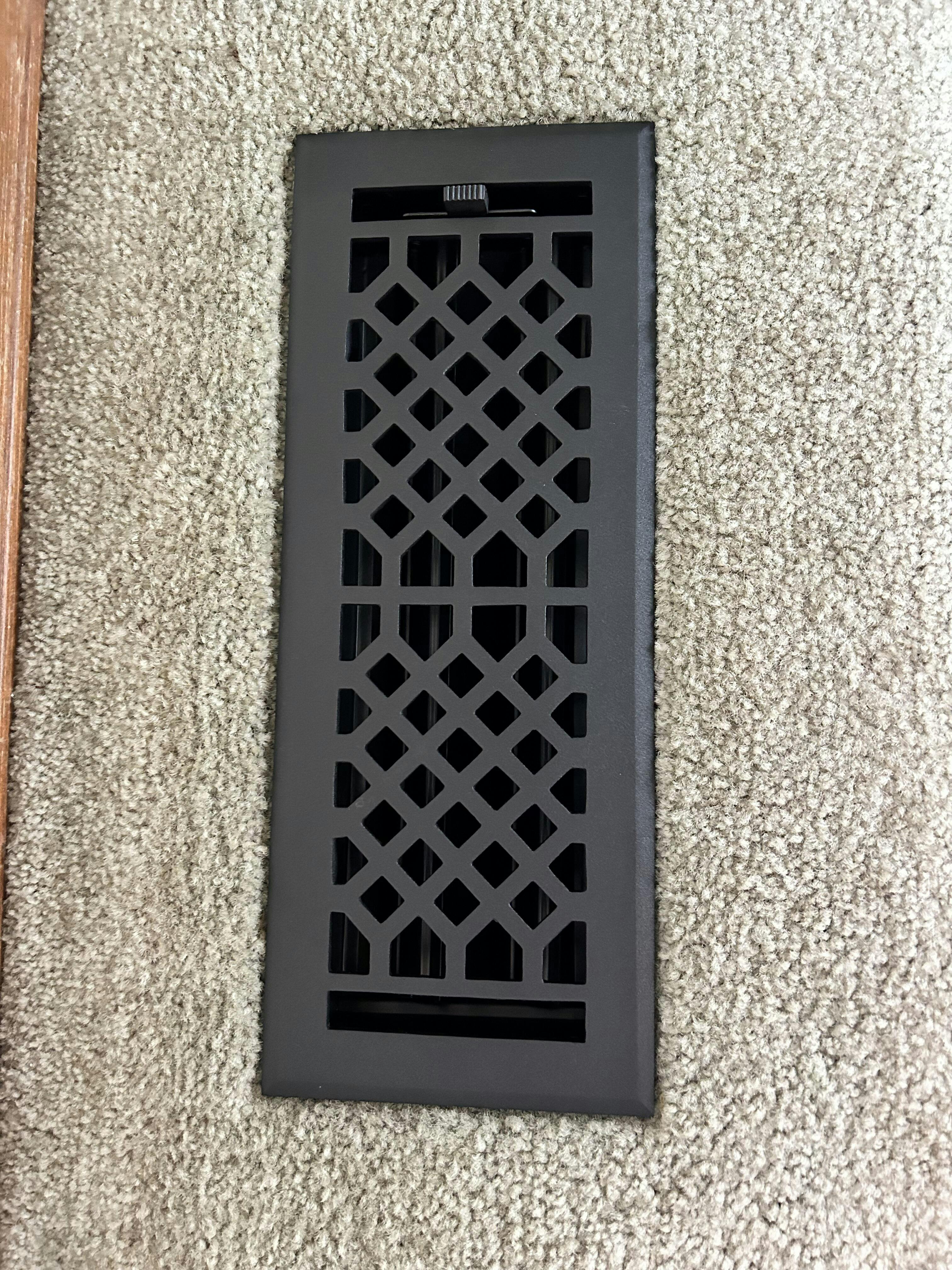 Cast Iron Vintage Industrial Vent Covers Black Madelyn Carter