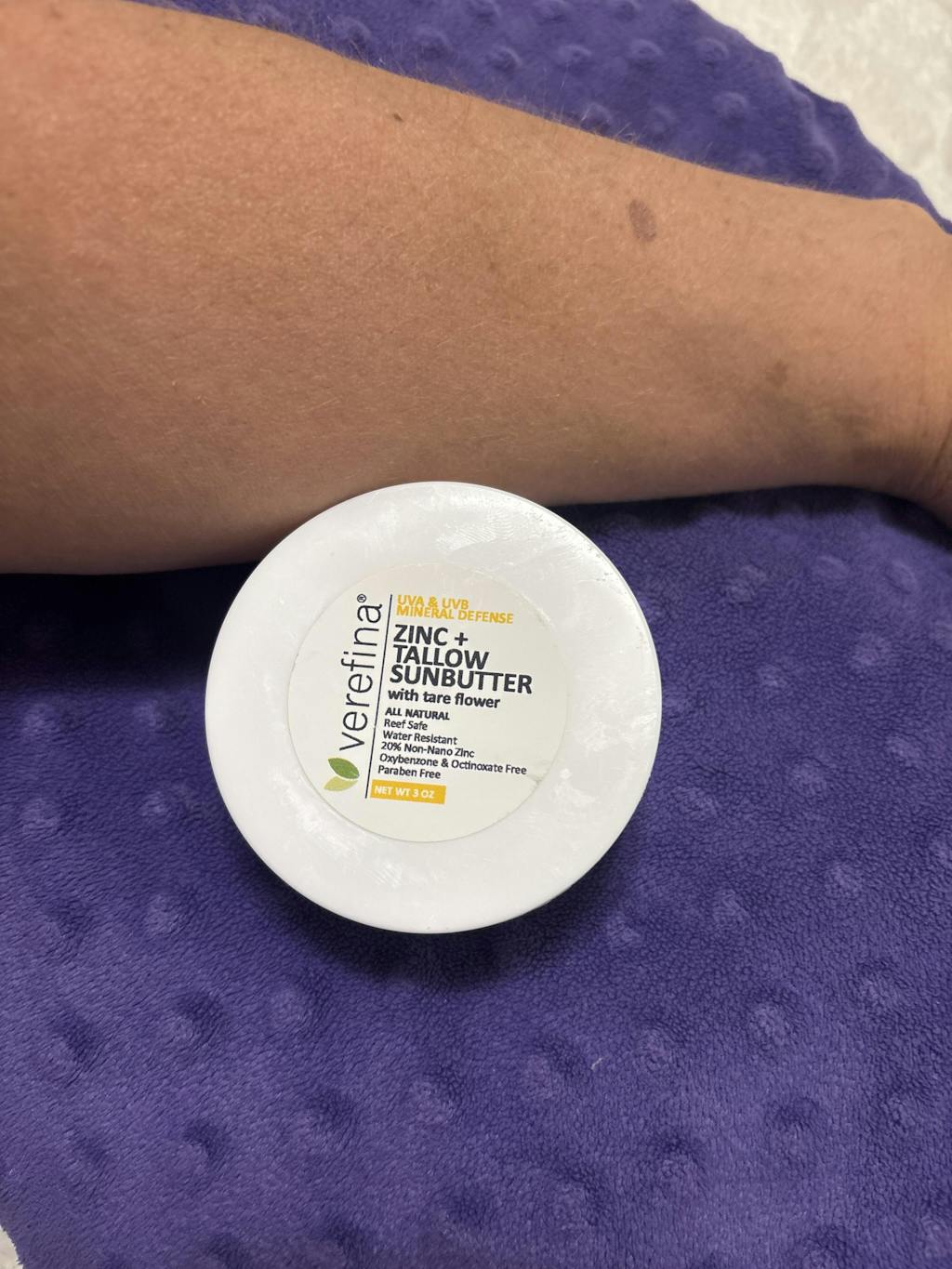 Zinc + Tallow Sunbutter