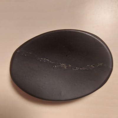 SWS2100 Shungite Worry Stone For Meditation - 21g Type 2 Shungite