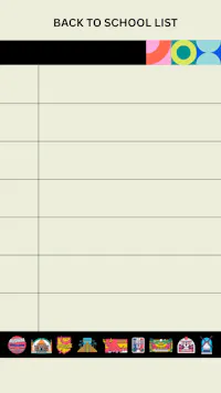 Back to School To-Do List  Digital Download for Planner Currently unavailable