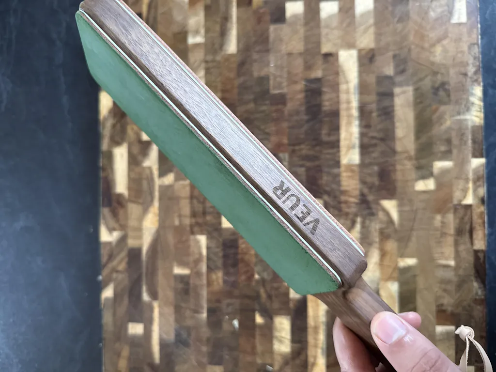 VEUR Black Walnut Leather Strop