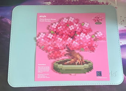 Cherry Blossom Bonsai Acrylic Standee Collectible | Pixel Art