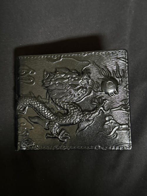 0499 - Embossed Dragon Wallet V2
