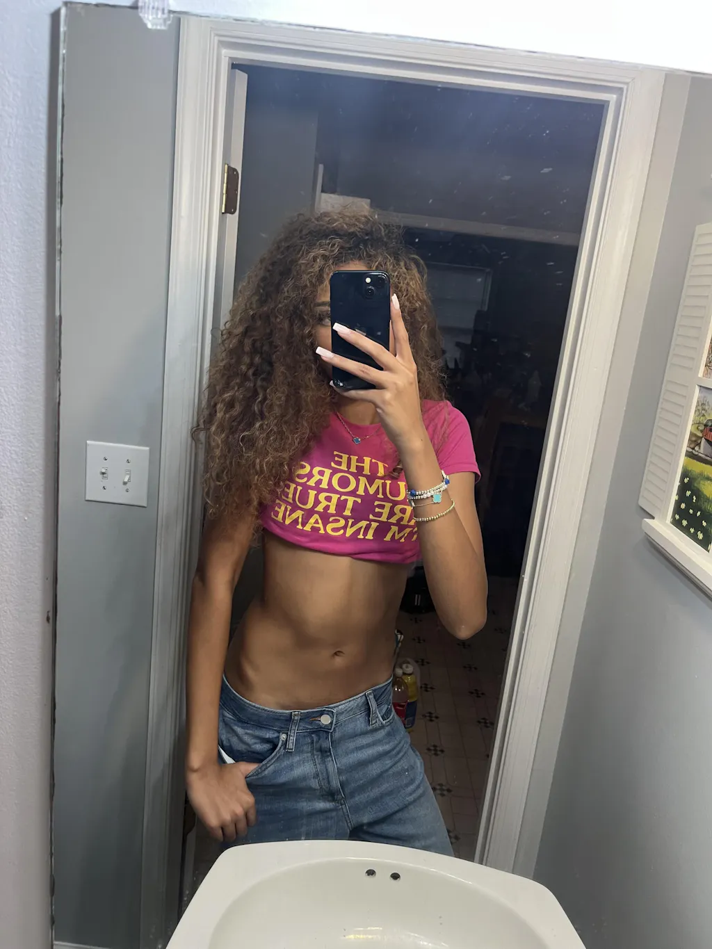 The Rumors Are True I'm Insane Baby Tee