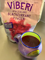 Organic Blackcurrant Powder 450g (Loose Powder)