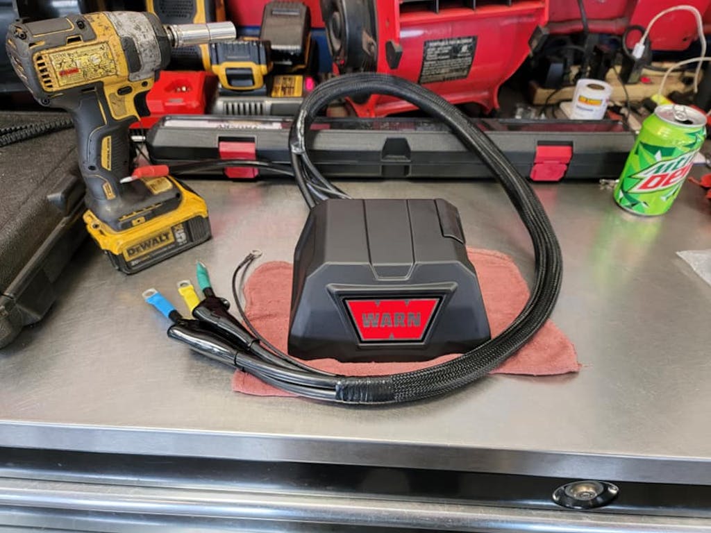 Universal / WARN VR EVO Control Box Relocation Kit VICE Design Inc