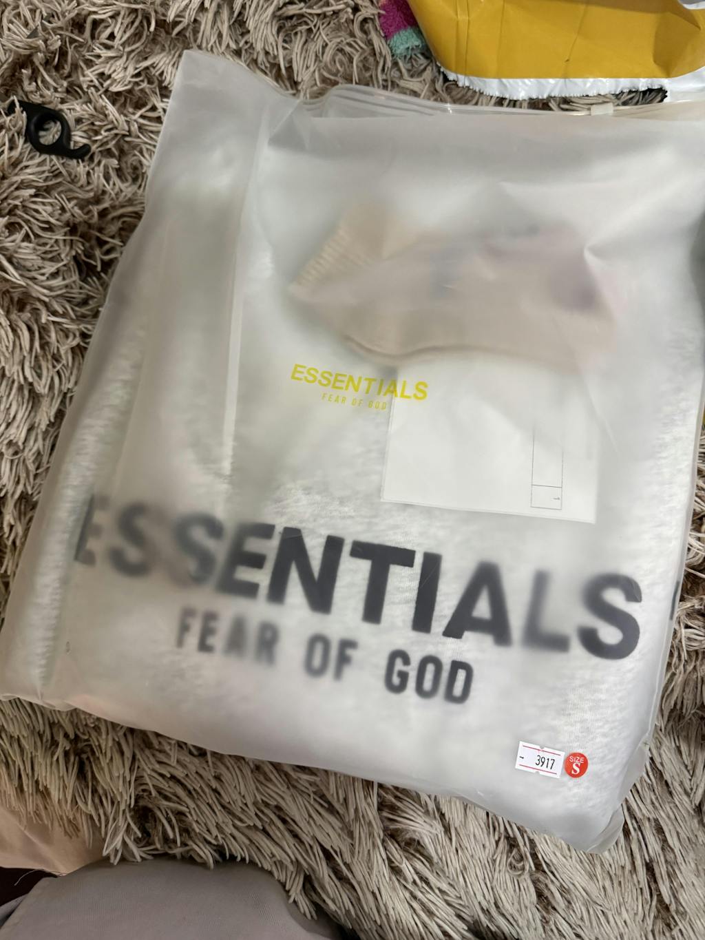 FEAR OF GOD ESSENTIALS HOODIE