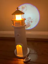 Moon Projection Lamp – Bluetooth Music & Night Light