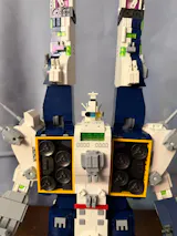 MOC Anime Spacecraft – SDF-1 Macross Building Blocks Set