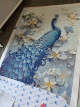 peacock AH1868 5D Diamond Painting -  – Five