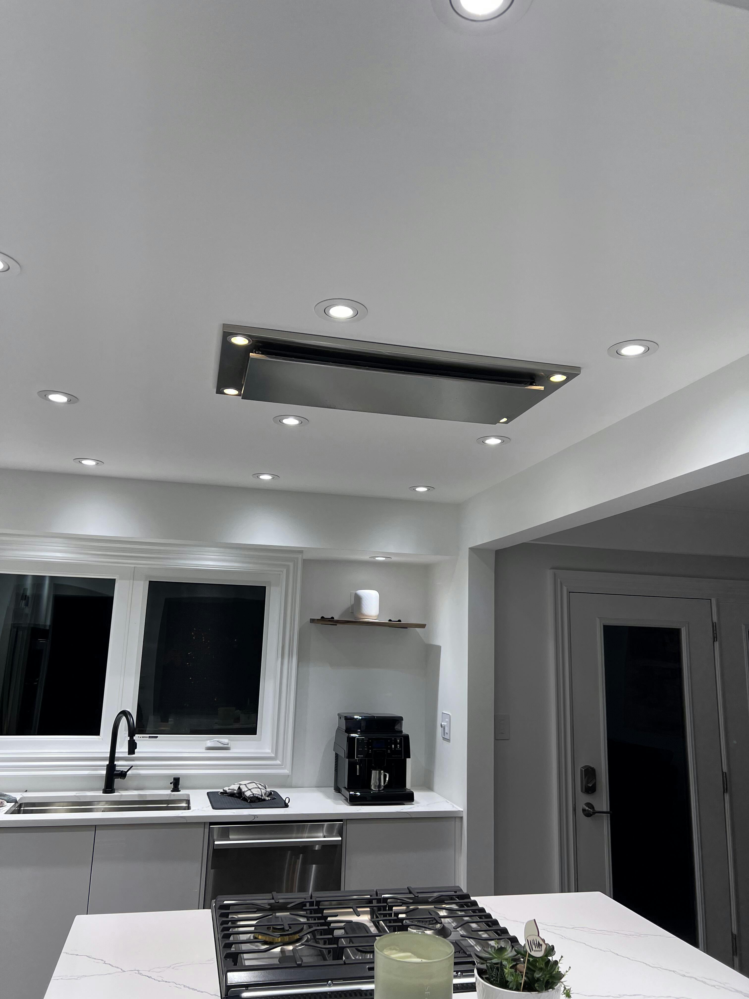 Flush Ceiling Mount Range Hood Victory Sunset — Victory Range Hoods