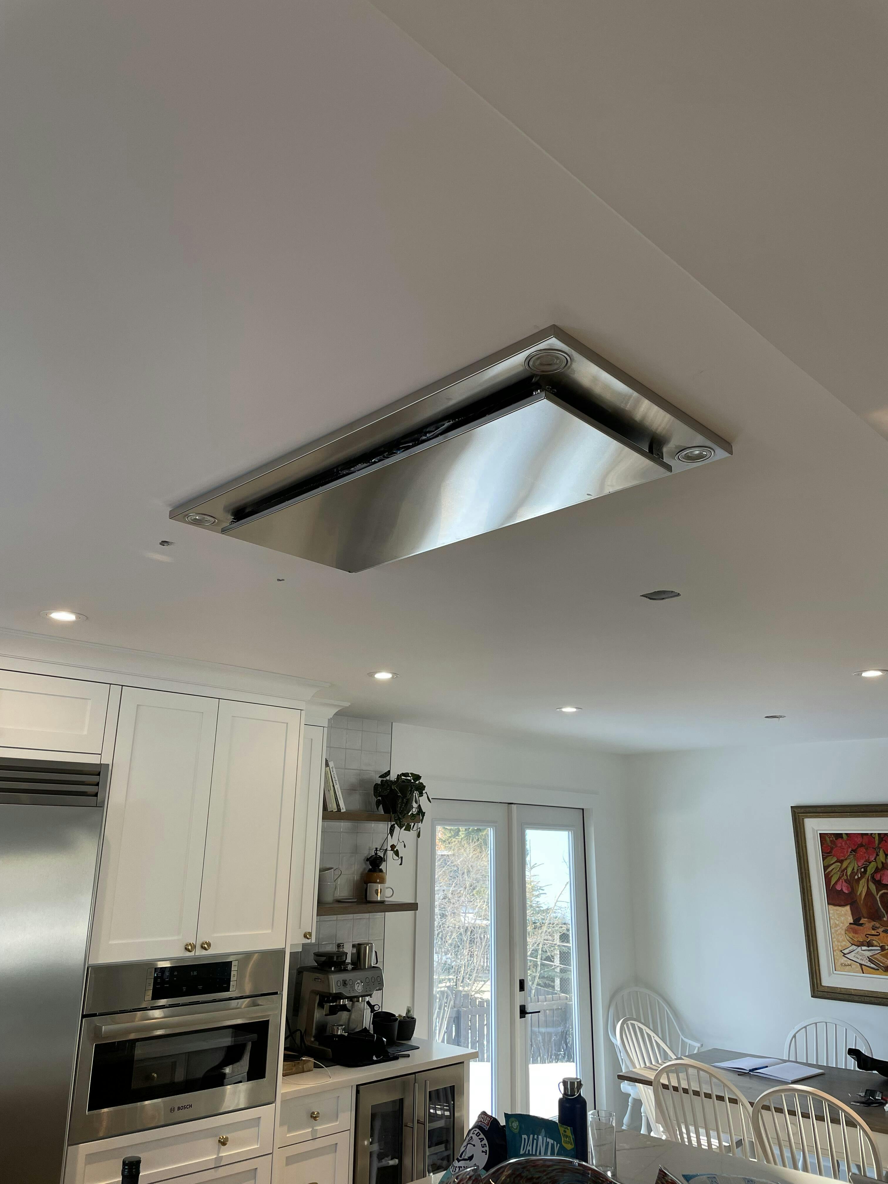 Flush Ceiling Mount Range Hood Victory Sunset — Victory Range Hoods