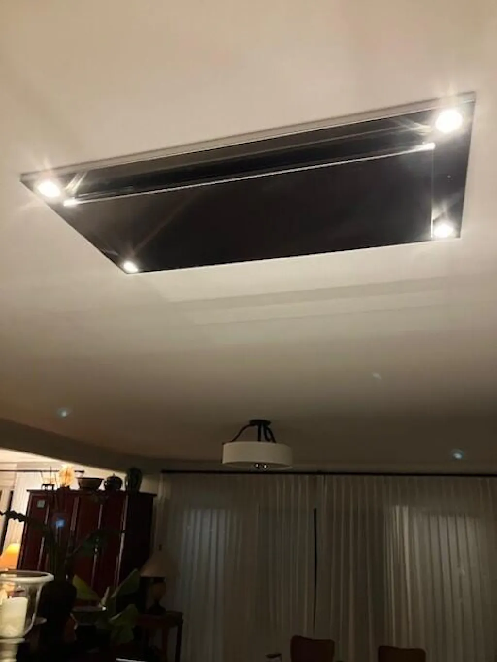 Ceiling Mount Range Hood 600 CFM, VICTORY Sunset for 30