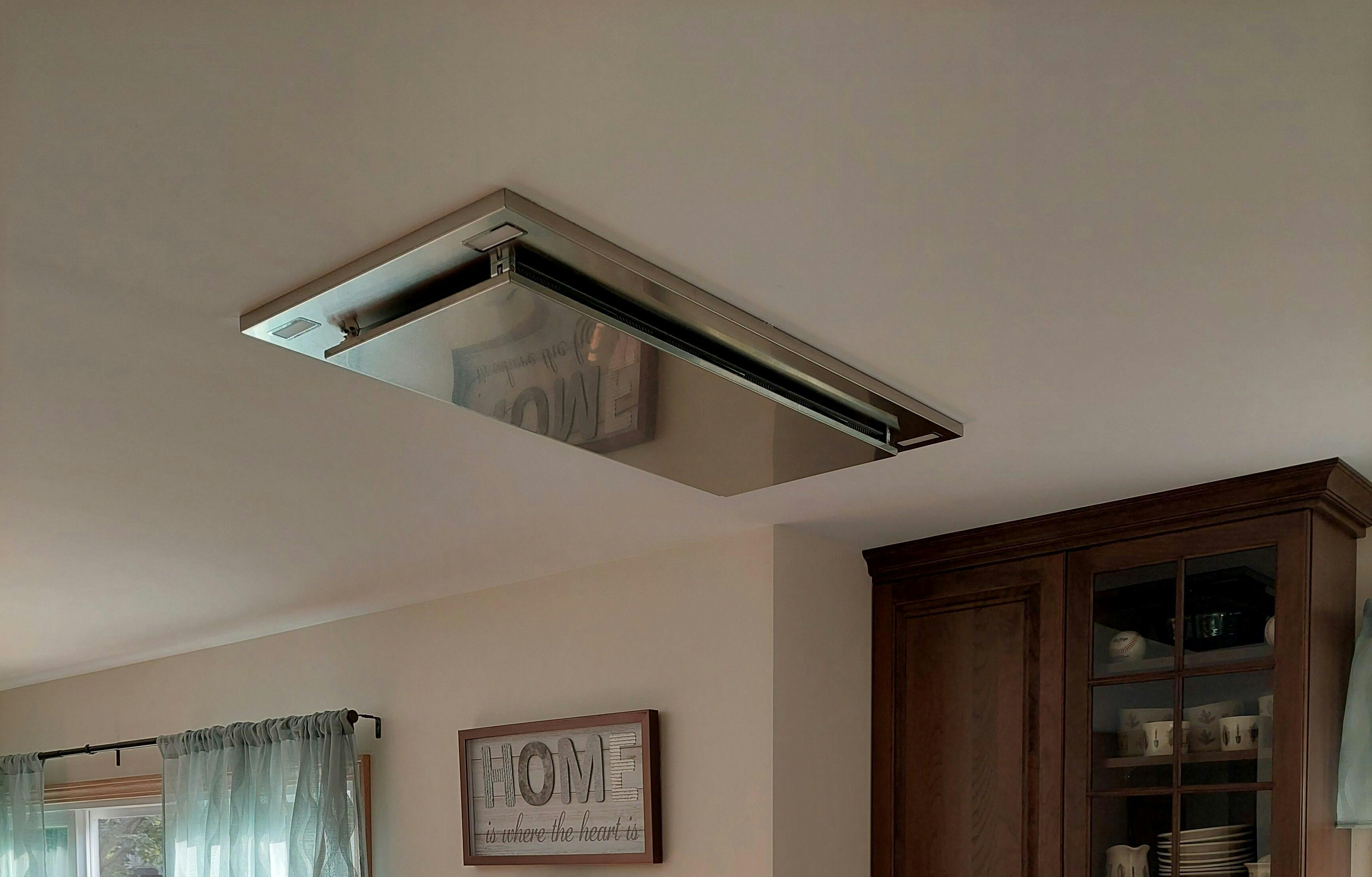 Ceiling Mount Range Hood 600 CFM, VICTORY Sunset for 30" or 36" Ranges