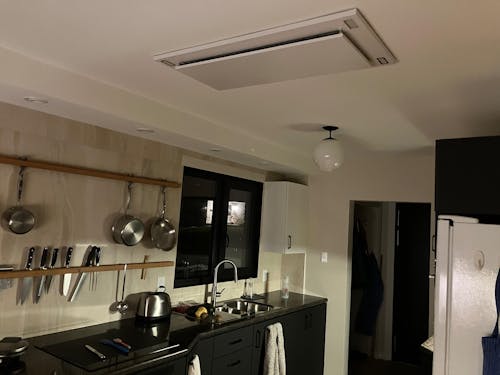 600 CFM Flush Ceiling Mount Range Hood - VICTORY Sunset