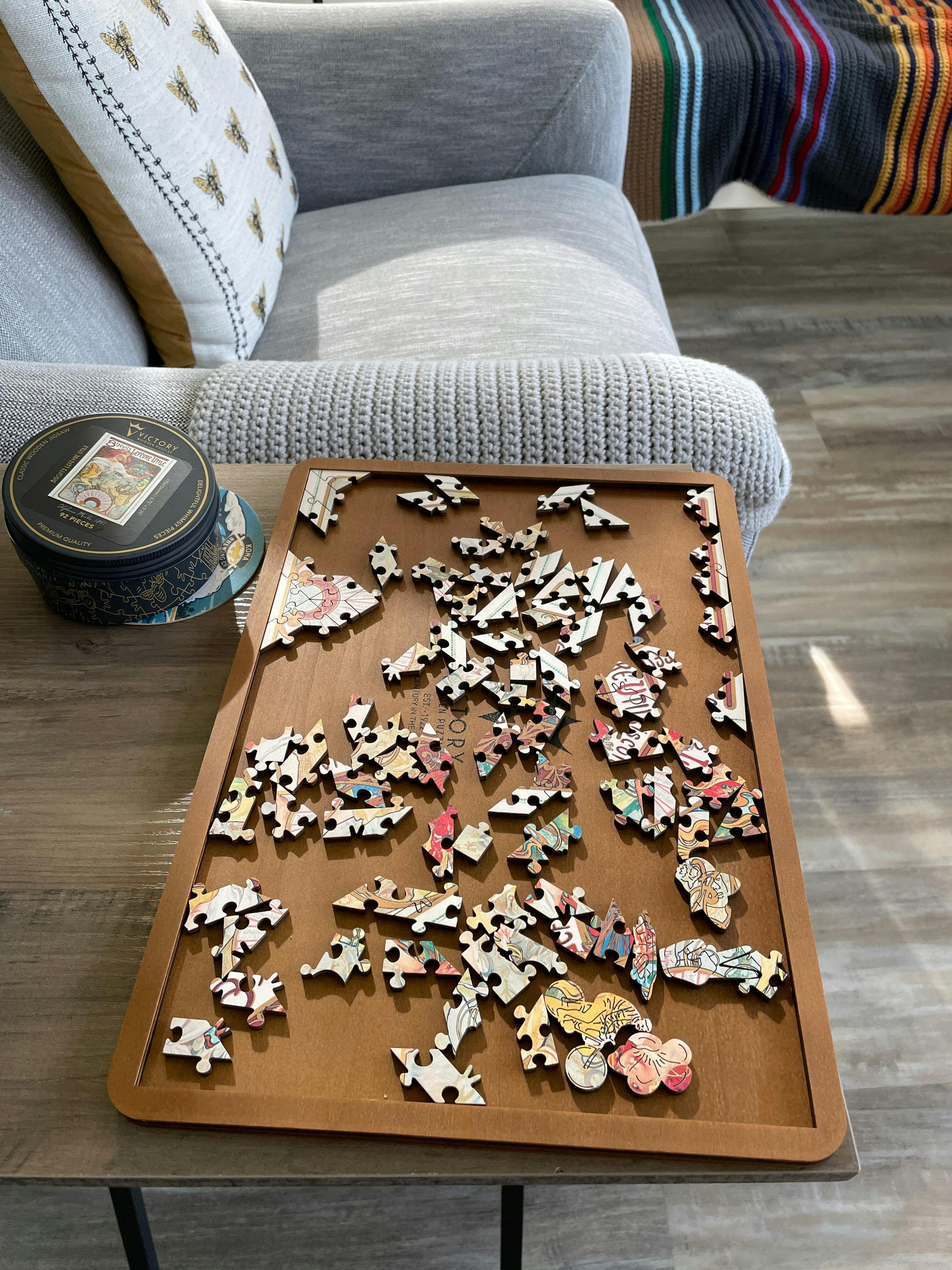 Victory Wooden Jigsaw Puzzles | MINI QT Travel & Sofa Tray
