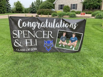 Chalkboard Graduation Banners