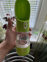 Hunde Trinkflasche Mit Futterbehälter