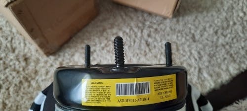 Front Air Suspension Spring | Mercedes ML GL-Class 2005-2012 | VIGOR OEM 1643205913