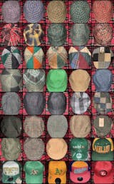 Gibson Herringbone Plaid Wool Blend Ivy Cap