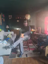 Black Wool Fez with Black Tassel