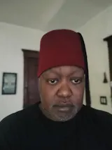 Maroon Wool Fez with Black Tassel