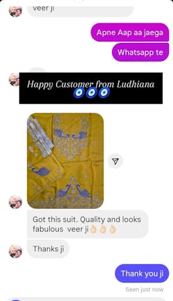 Pure Organza Unstitched Suit Peacock Design