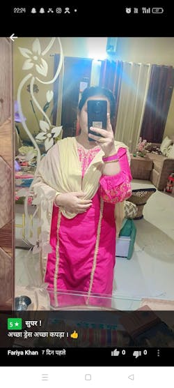 Pure Fendy Silk Front Heavy Unstitched Suit