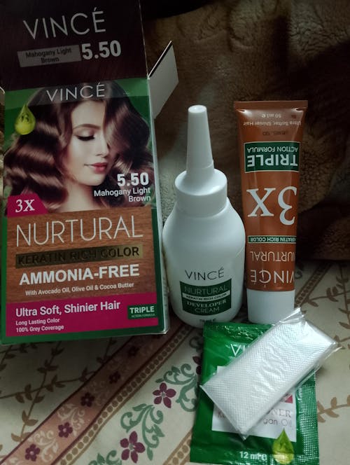 5.50 - Mahogany Light Brown - Nurtural Women Hair Color