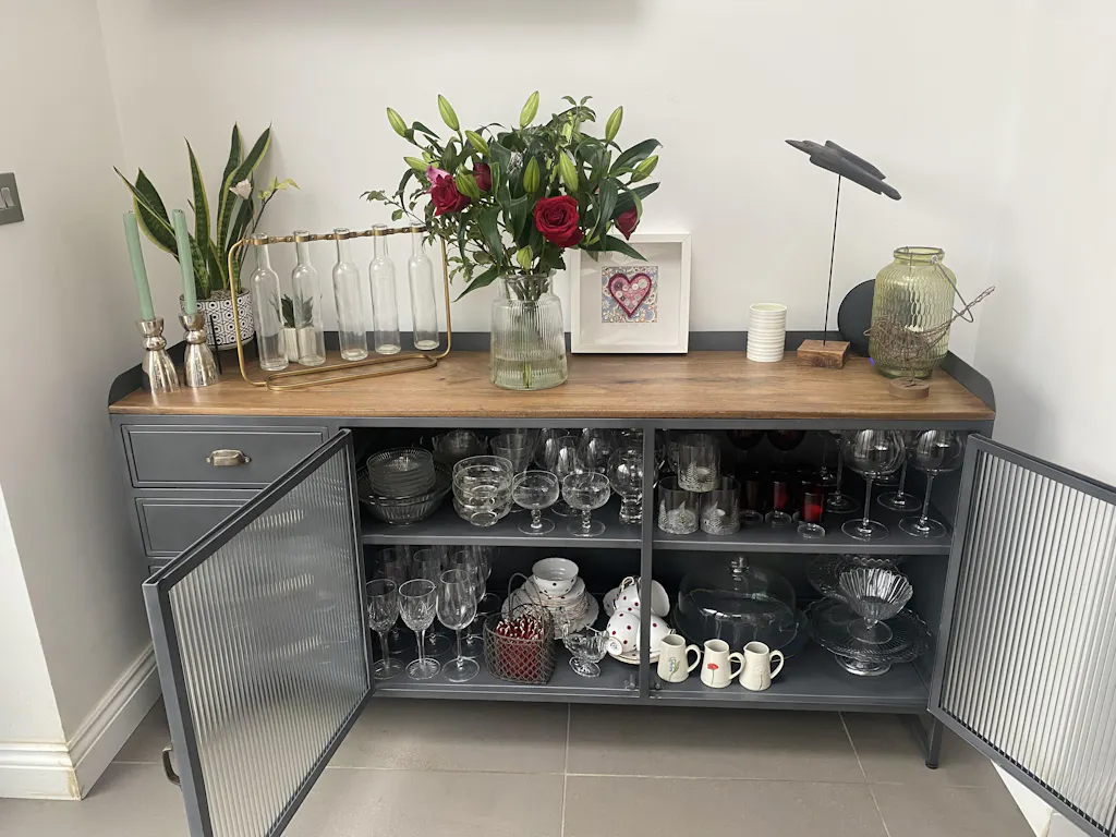 Vintage Industrial Style Sideboard | Vincent and Barn - Vintage Style Sideboard