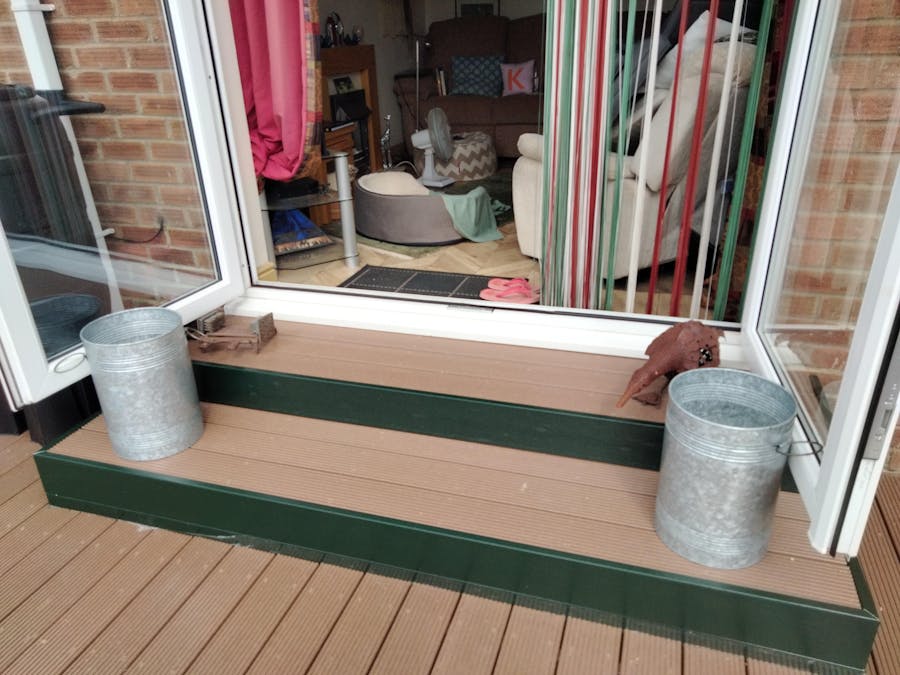 Galvanised Barrel Planter