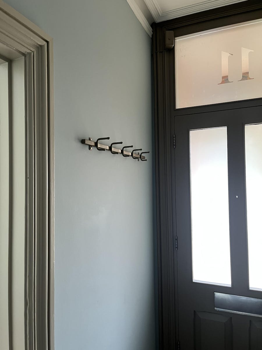Industrial Hook Rail - Antique Brass