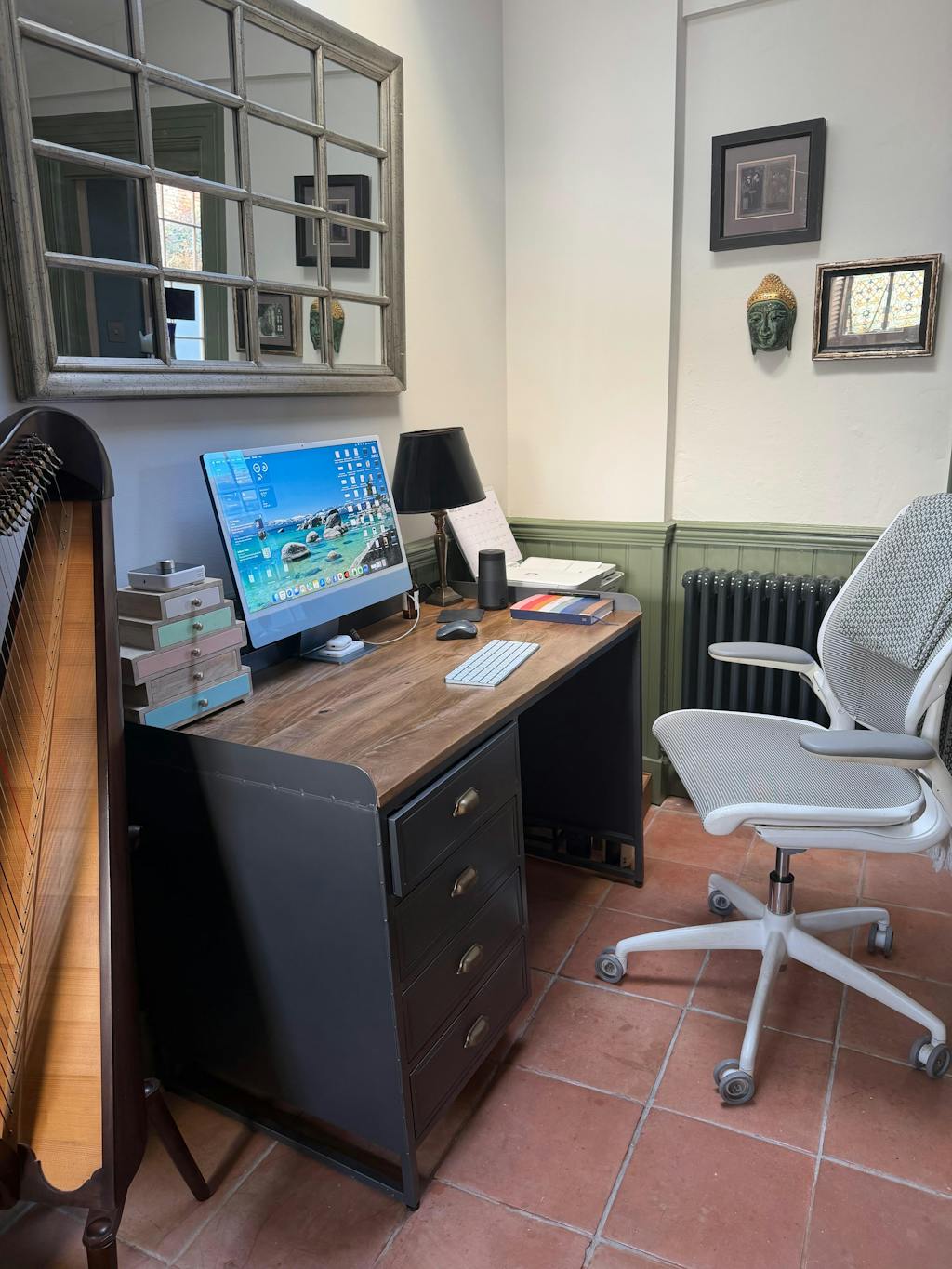 Vintage Industrial Style Desk