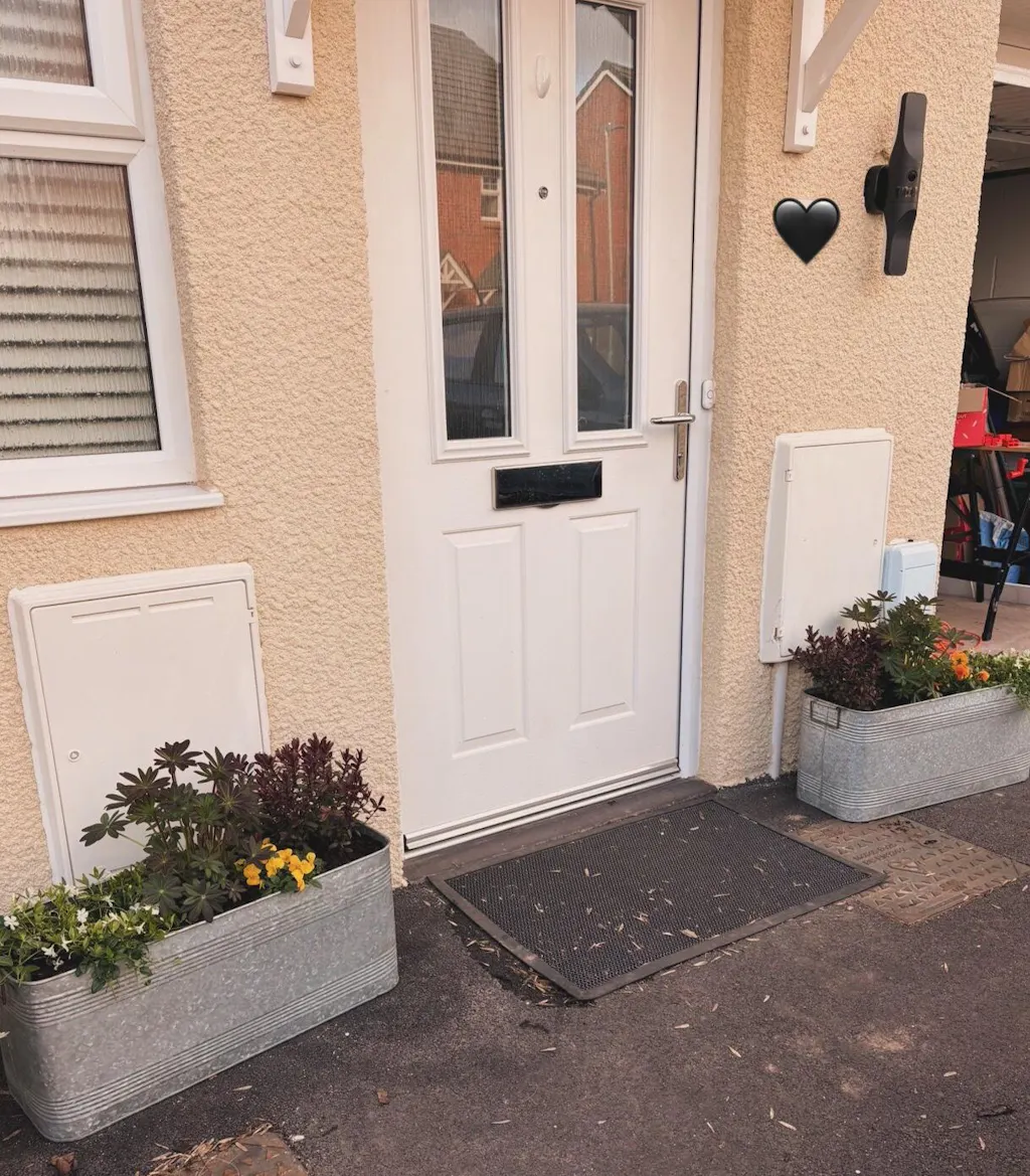 Galvanised Trough Planter with Handles