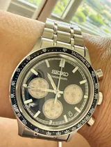 SEIKO CHRONOGRAPH QUARTZ MEN WATCH 38.7MM SSB479P1