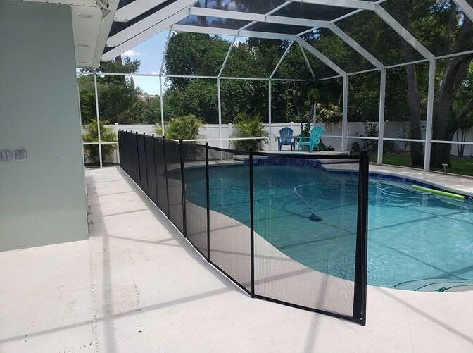 VINGLI Pool Fence 4x96Ft/48Ft/12Ft In-Ground Pools Safety Fencing