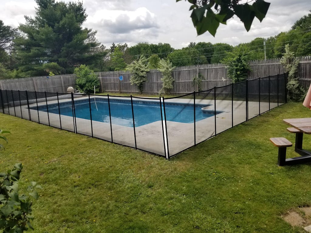 Vingli Pool Fence 4x96ft 48ft 12ft In-ground Pools Safety Fencing