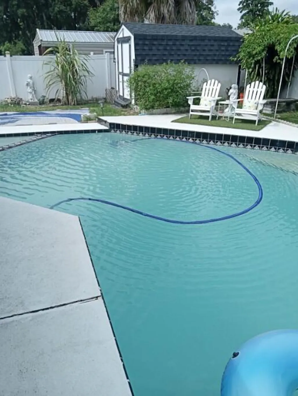 VINGLI Pool Vacuum above Ground Indoor Outdoor Automatic Swimming Pool