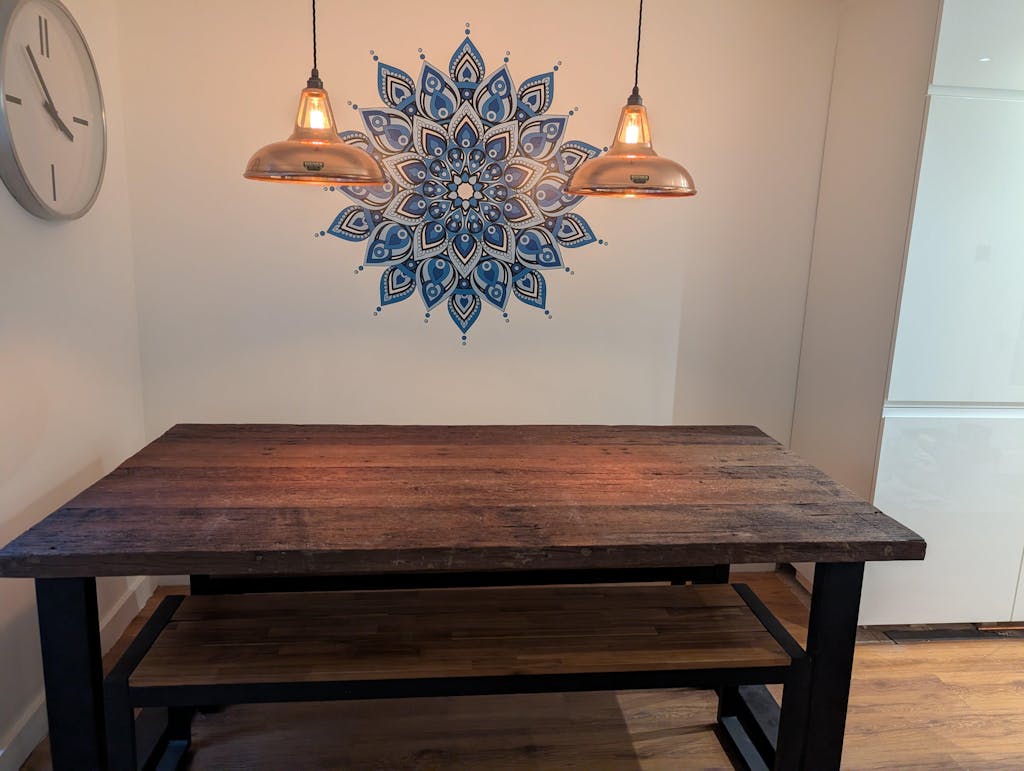 Cawston XL - Genuine Solid Copper Slotted Lampshade Pendant Set Light - 14 Inch