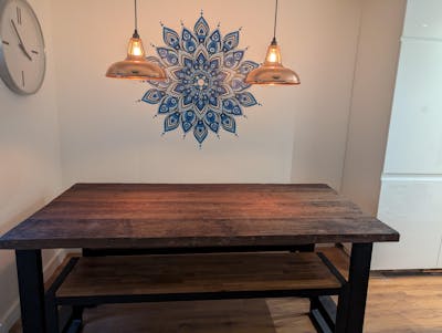 Cawston XL - Genuine Solid Copper Slotted Lampshade Pendant Set Light - 14 Inch