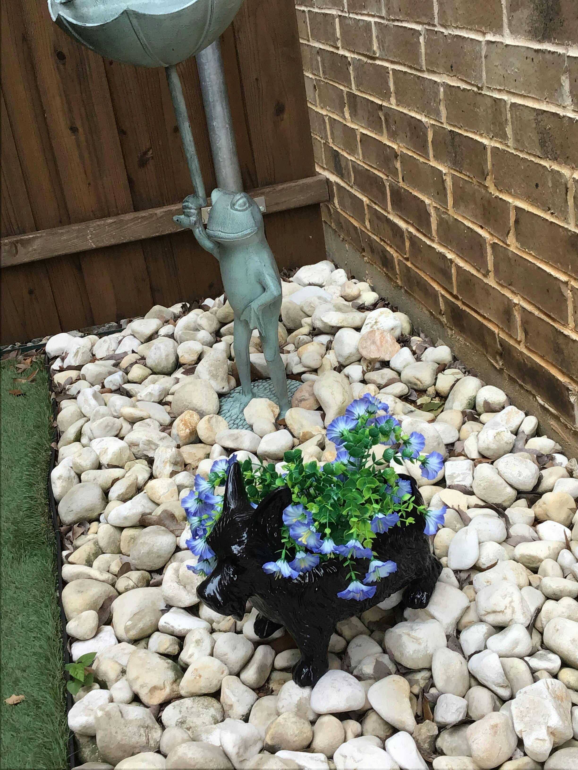 Scottie Dog Planter Box