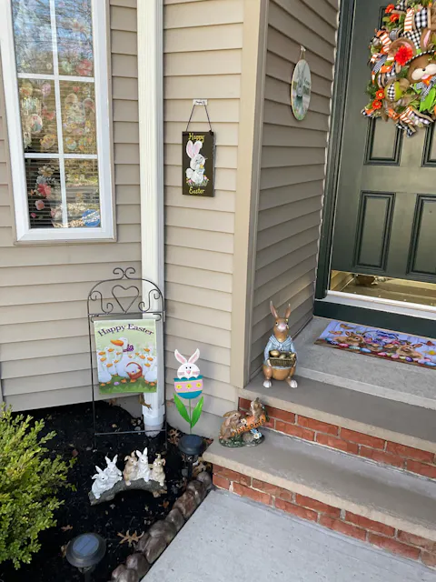 Cottontail Bunny Garden Sculpture