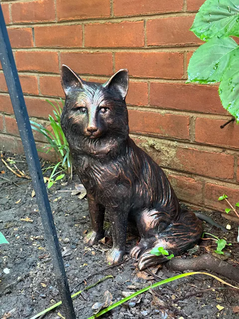 On Quiet Guard Garden Sculpture