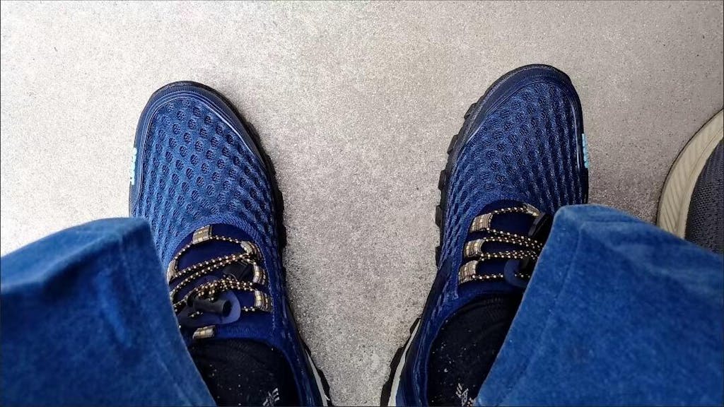 Men's Breathable Orthopedic Hiking Quickdrying Shoes vistrunta