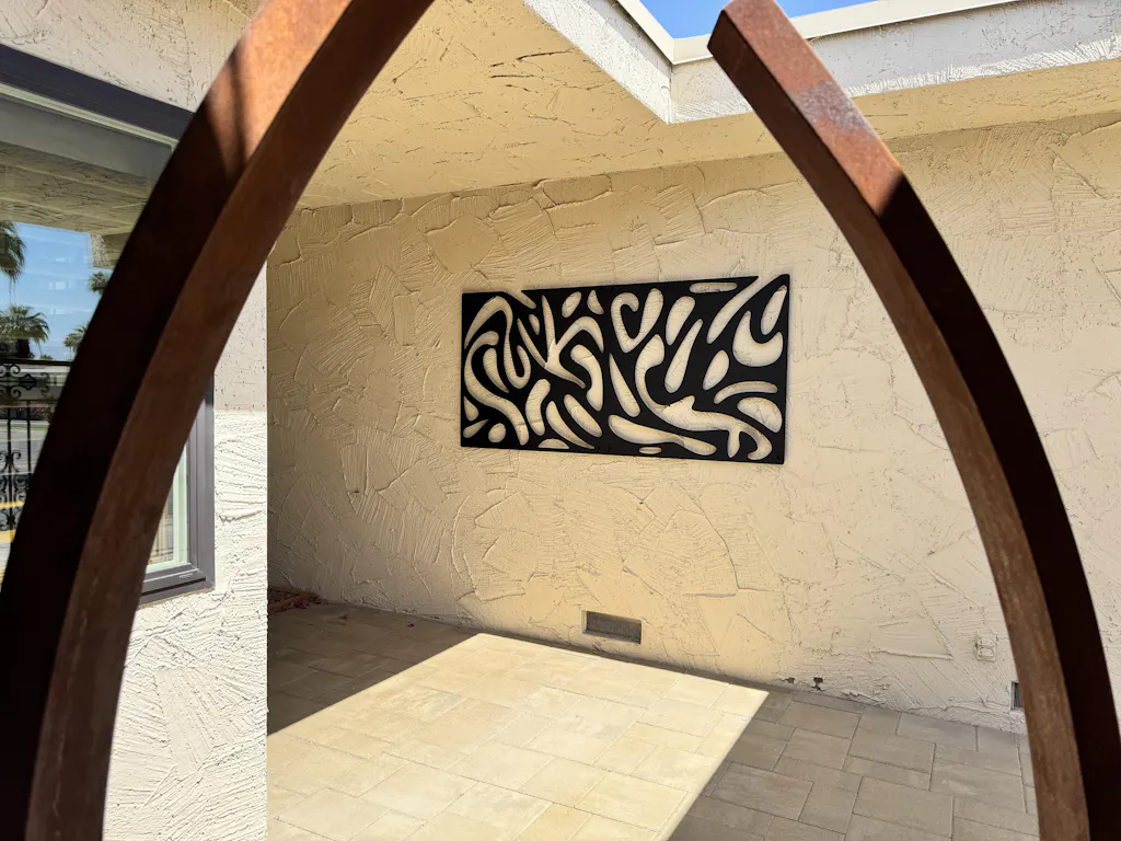 All-Weather Outdoor Metal Wall Art