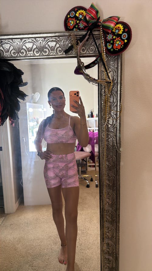 Virtue Adjustable Bra - Woodland Camo Pink