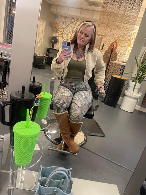 Pinnacle Scrunch Butt Legging - Woodland Camo